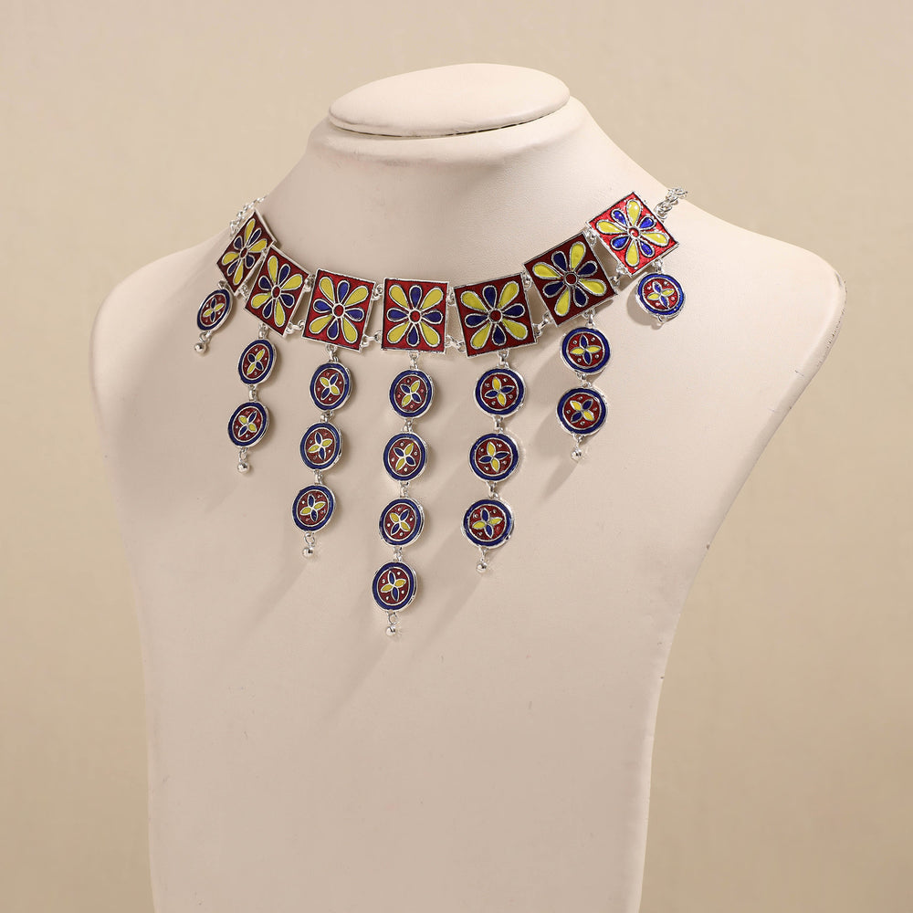 meenakari necklace