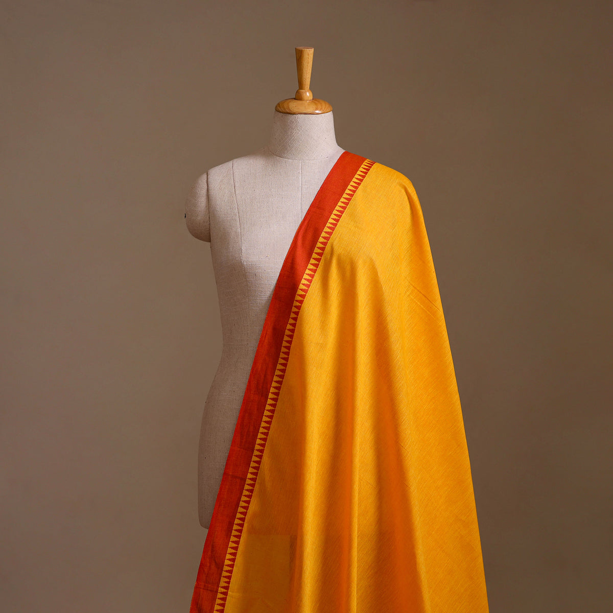 Plain Cotton Thread Border Fabric 03