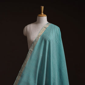 Handloom Mangalagiri Cotton Fabric with Nizam Zari Border 38