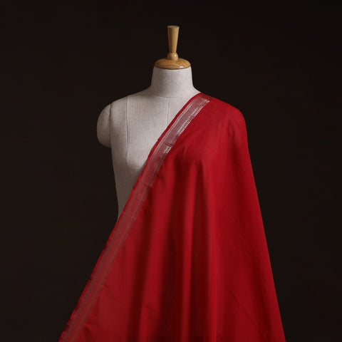 Handloom Mangalagiri Cotton Fabric with Nizam Zari Border 33