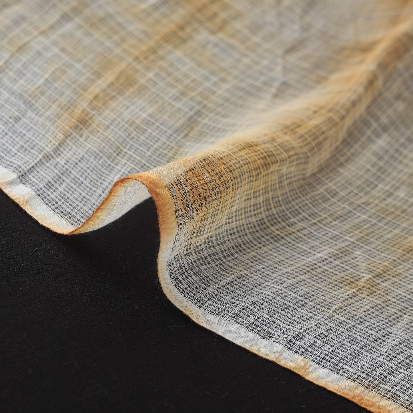 Shibori Tie-Dye Kota Doria Cotton Fabric 07