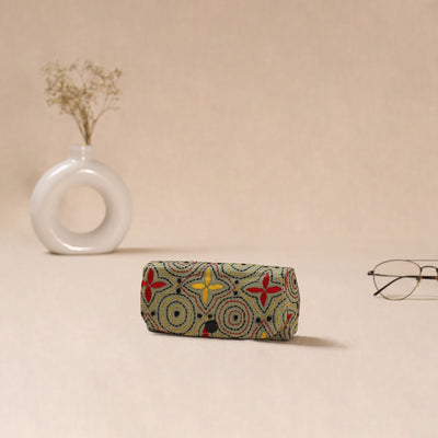 Handcrafted Bengal Kantha Work Spectacle Case 10