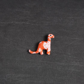Dinosaur - Handmade Stuffed Fridge Magnet for Decor 85