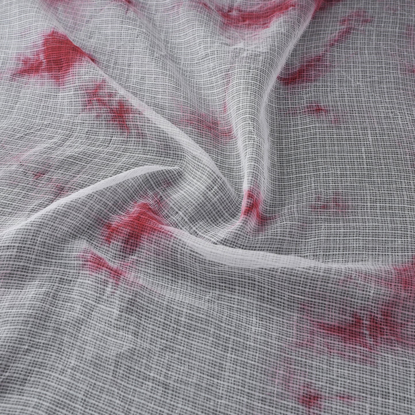 Shibori Tie-Dye Kota Doria Cotton Fabric 04