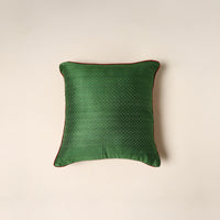 Pure Handloom Mashru SIlk Cotton Cushion Cover 13