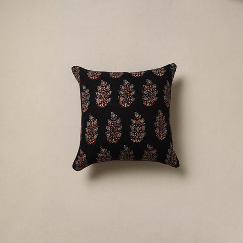 Hand Block Print Ajrakh Cushion Cover 29