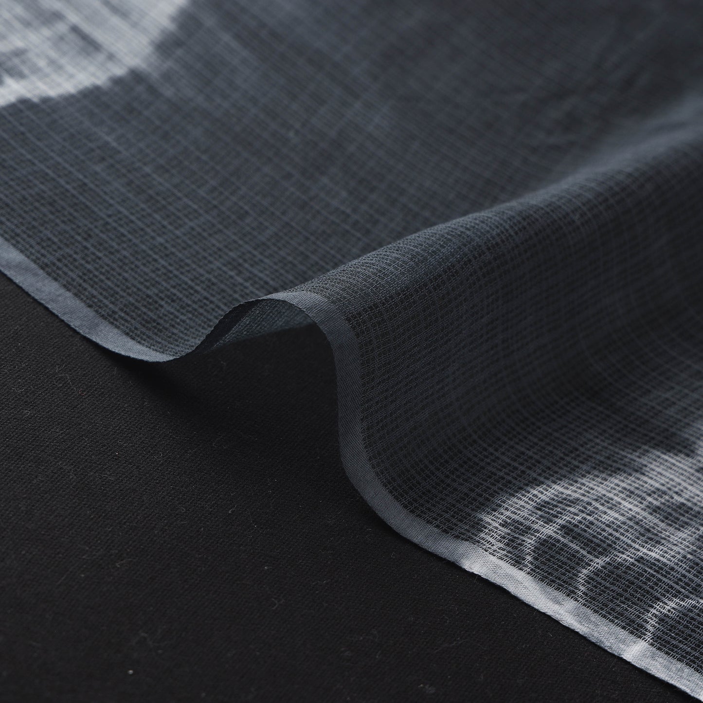 Shibori Tie-Dye Kota Doria Cotton Fabric 01