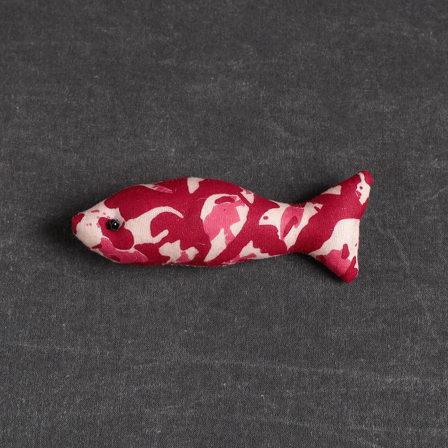 Fish - Handmade Stuffed Fridge Magnet for Decor 88