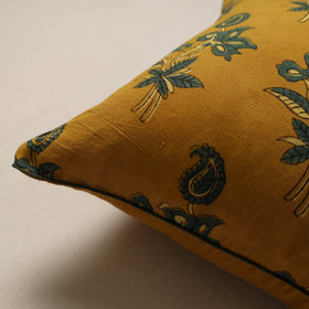 Hand Block Print Ajrakh Cushion Cover 32
