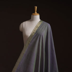 Handloom Mangalagiri Cotton Fabric with Nizam Zari Border 15