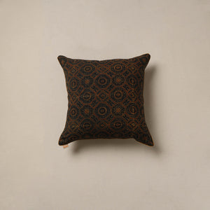 Hand Block Print Ajrakh Cushion Cover 33