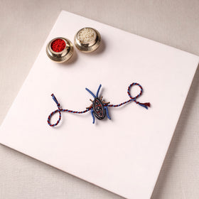Cockroach - Reusable Handmade Threadwork Fabart Rakhi 02