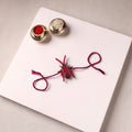 Cockroach - Reusable Handmade Threadwork Fabart Rakhi 03