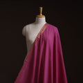 PInk - Handloom Mangalagiri Cotton Fabric with Nizam Zari Border 09
