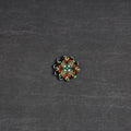 Handpainted Mandala Art Wooden Fridge Magnet 102