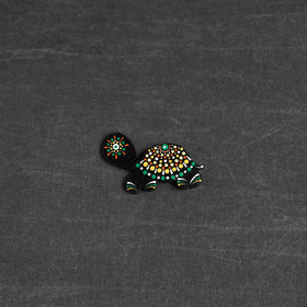 Handpainted Mandala Art Wooden Fridge Magnet 99