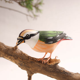 Handcrafted Paper Mache Indian Pitta Bird Home Decor Item 02