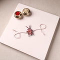 Cockroach - Reusable Mandala Art Handpainted Wooden Rakhi 03