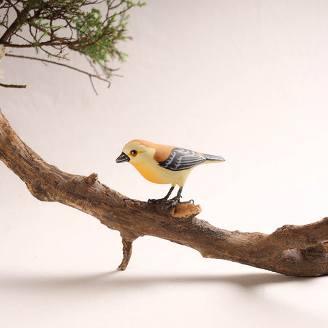 Handcrafted Paper Mache Bird Home Decor Item 06