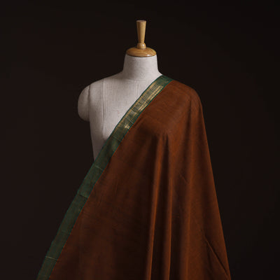Handloom Mangalagiri Cotton Fabric with Nizam Zari Border 34
