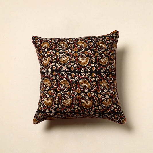 Cotton Block Printed Bagru Cushion Cover (16 x 16 in) 12