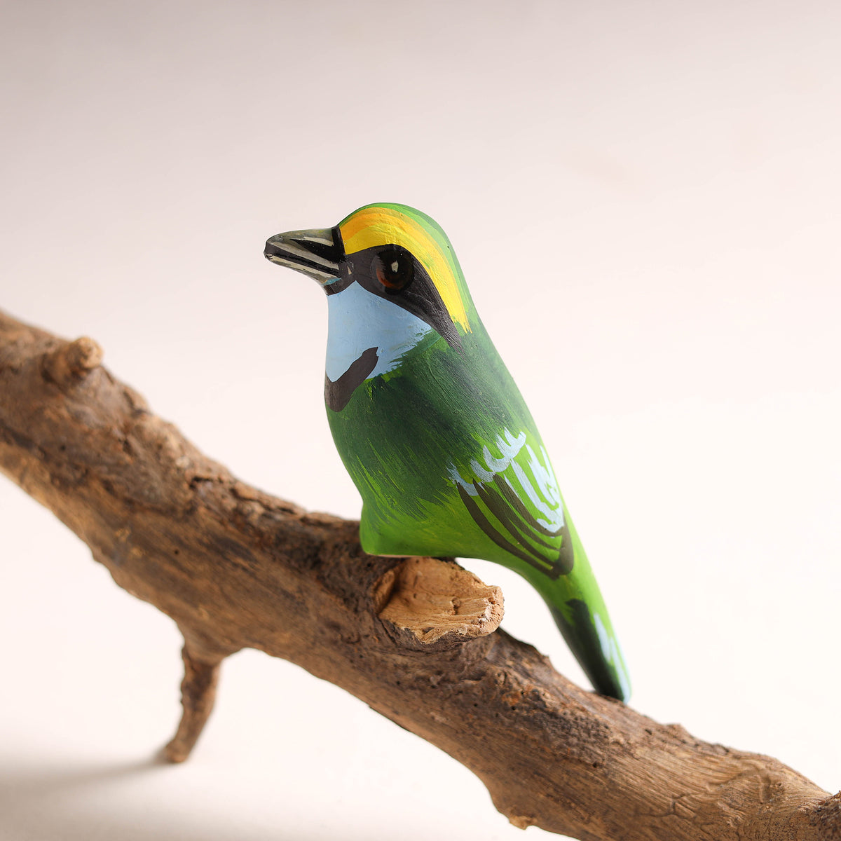 Handcrafted Paper Mache Broadbill Bird Home Decor Item 03