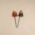 Handmade Rajasthani Puppet Pencils (Set of 2) 223