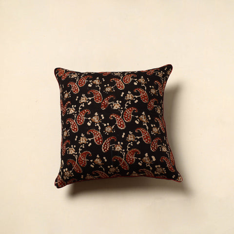 Cotton Block Printed Bagru Cushion Cover (16 x 16 in) 13