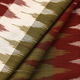  Cotton Multicolor Pochampally Ikat Fabric Online in India