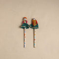 Handmade Rajasthani Puppet Pencils (Set of 2) 196