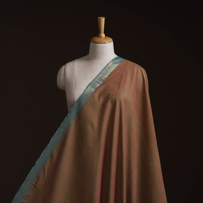 Handloom Mangalagiri Cotton Fabric with Nizam Zari Border 25