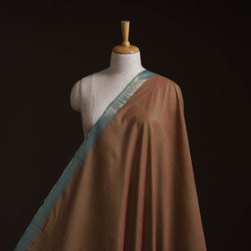 Handloom Mangalagiri Cotton Fabric with Nizam Zari Border 25