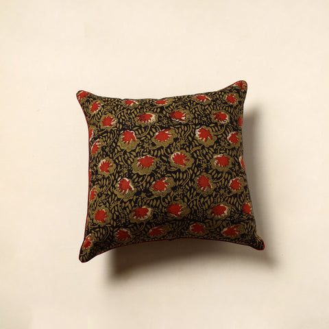 Cotton Block Printed Bagru Cushion Cover (16 x 16 in) 20