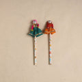 Handmade Rajasthani Puppet Pencils (Set of 2) 201