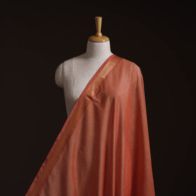 Handloom Mangalagiri Cotton Fabric with Nizam Zari Border 15