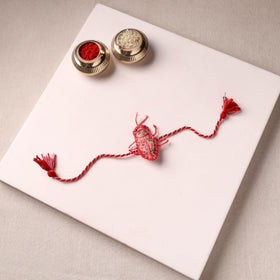 Cockroach - Reusable Handmade Threadwork Rakhi with Potli  12