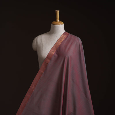 Handloom Mangalagiri Cotton Fabric with Nizam Zari Border 11