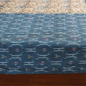Pochampally Ikat with Kalamkari Patch Cotton Double Bedsheet Set (108 x 90 in) 04