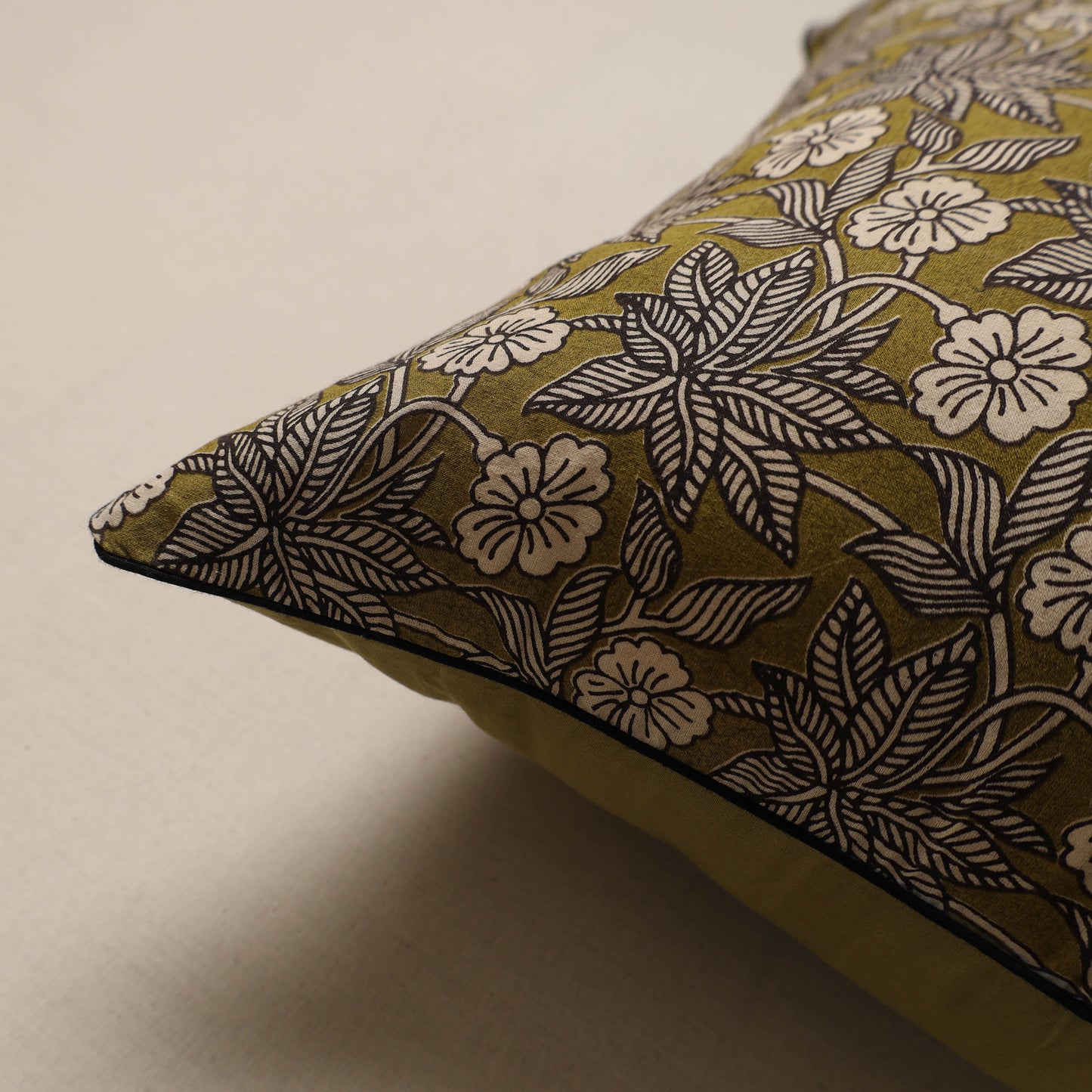 Hand Block Print Kalamkari Cushion Cover 53