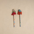 Handmade Rajasthani Puppet Pencils (Set of 2) 205