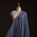 Handloom Mangalagiri Cotton Fabric with Nizam Zari Border 08