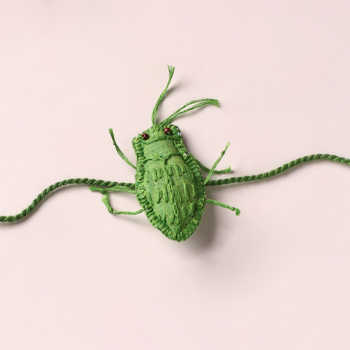Cockroach - Reusable Handmade Threadwork Rakhi with Potli  14