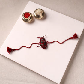 Cockroach - Reusable Handmade Threadwork Rakhi with Potli  15