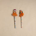 Handmade Rajasthani Puppet Pencils (Set of 2) 206