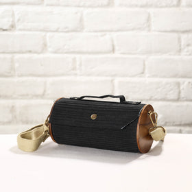 Multicolor DIY Round Sling Bag / Clutch With Changeable Sleeve