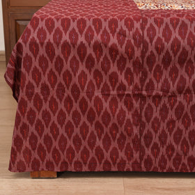 Pochampally Ikat with Kalamkari Patch Cotton Double Bedsheet Set (108 x 90 in) 03