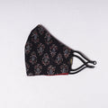  Ajrakh Block Printed Cotton 3 Layer Snug Fit Face Cover 