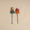 Handmade Rajasthani Puppet Pencils (Set of 2) 209