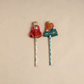 Handmade Rajasthani Puppet Pencils (Set of 2) 212