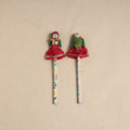 Handmade Rajasthani Puppet Pencils (Set of 2) 213